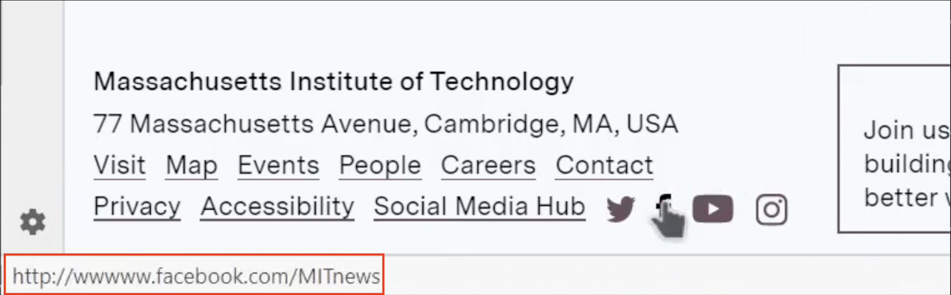 MIT website loaded over HTTPS despite SSLStrip being active.
